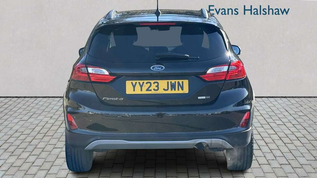 Ford Fiesta 1.0 Ecoboost Hybrid Mhev 125 Active 2023 YY23JWN Black #5