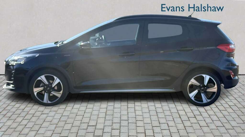 Ford Fiesta 1.0 Ecoboost Hybrid Mhev 125 Active 2023 YY23JWN Black #6