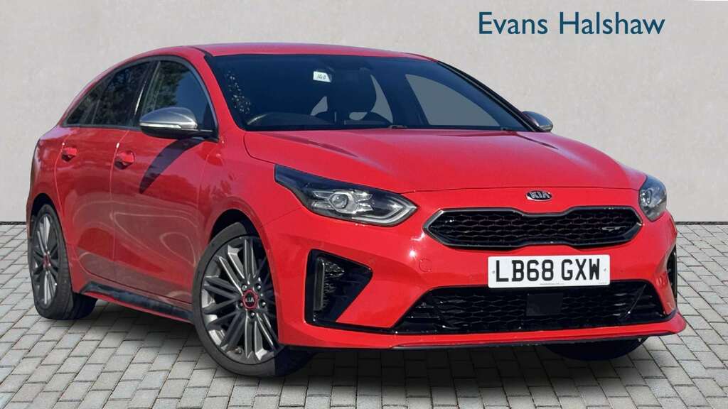 Kia Proceed 1.6T Gdi Isg Gt Dct 2019 Red