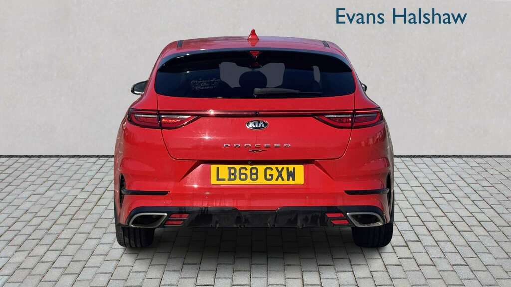 Kia Proceed 1.6T Gdi Isg Gt Dct 2019 LB68GXW Red #4