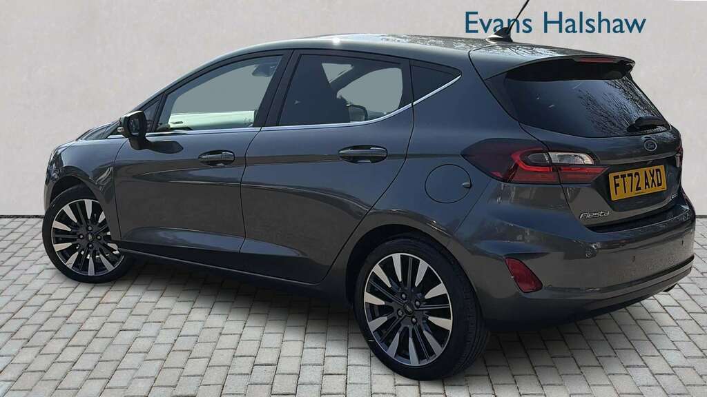 Ford Fiesta 1.0 Ecoboost Hbd Mhev 125 Titanium X 2023 FT72AXD Grey #2