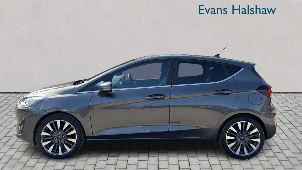 Ford Fiesta 1.0 Ecoboost Hbd Mhev 125 Titanium X 2023 FT72AXD Grey #4