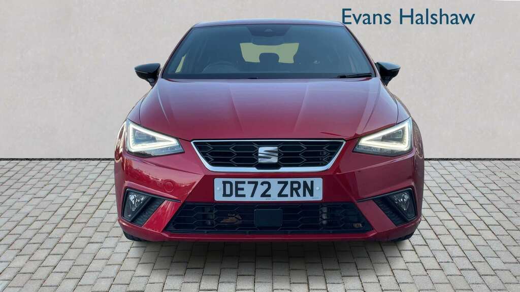 Seat Ibiza 1.0 Tsi 95 Fr Edition 2023 DE72ZRN Red #4