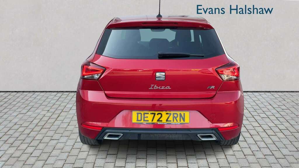 Seat Ibiza 1.0 Tsi 95 Fr Edition 2023 DE72ZRN Red #5