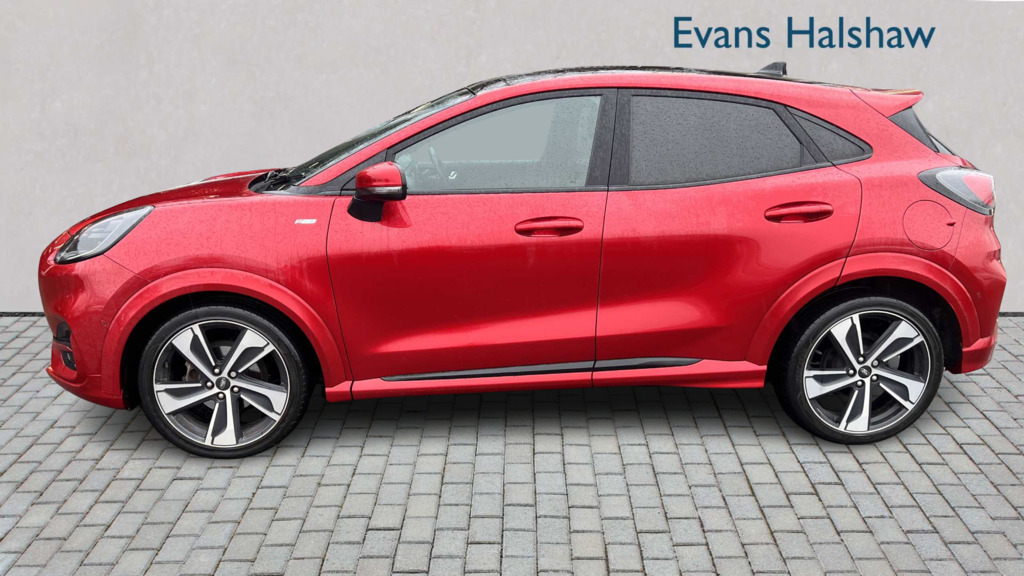 Ford Puma 1.0 Ecoboost Hybrid Mhev 155 St-line X 1St Ed PK20FRF Red #4