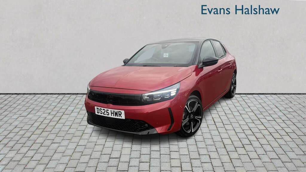 Vauxhall Corsa 1.2 Turbo Ultimate 2025 DS25HWR Red #3