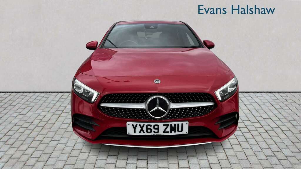 Mercedes-Benz A Class A180 Amg Line Executive 2019 YX69ZMU Red #2