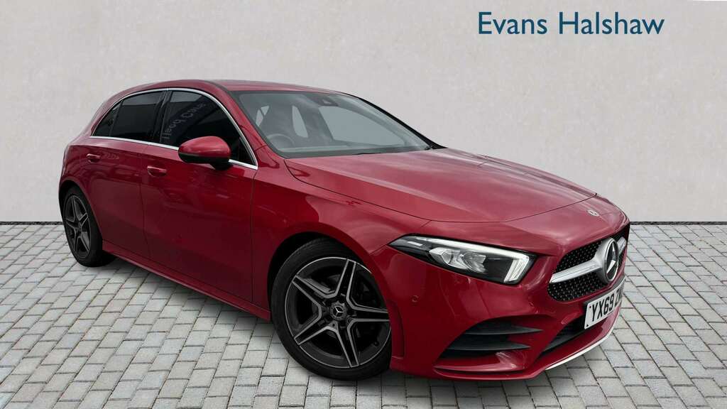 Mercedes-Benz A Class A180 Amg Line Executive 2019 YX69ZMU Red