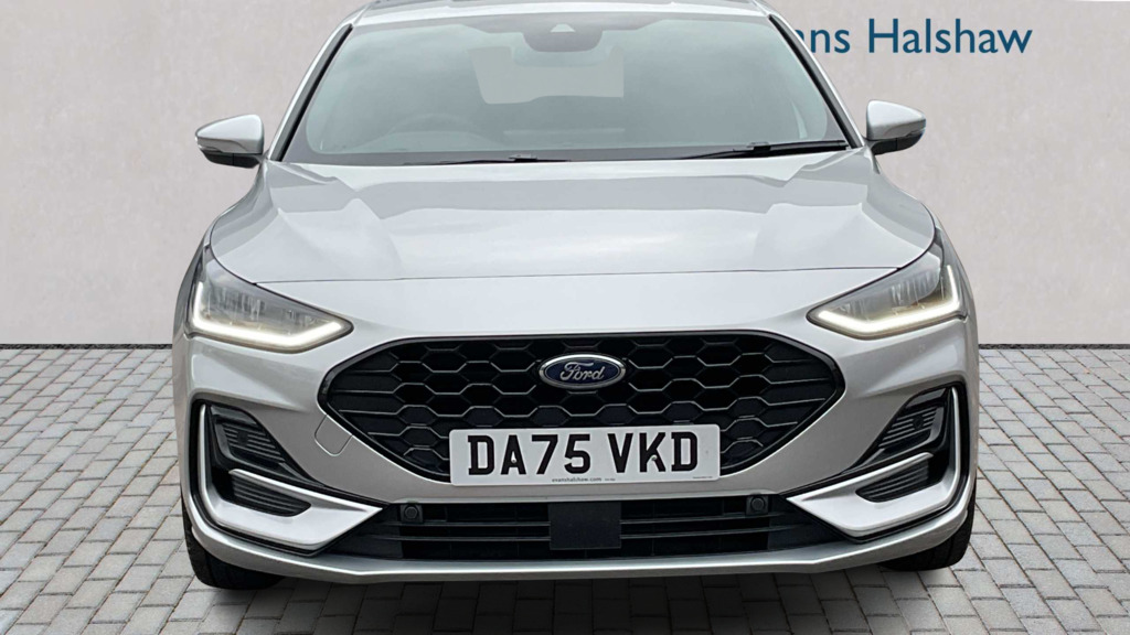 Ford Focus 1.0 Ecoboost Hybrid Mhev St-line X 2025 DA75VKD Silver #4