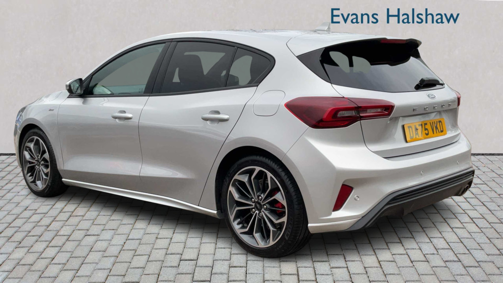 Ford Focus 1.0 Ecoboost Hybrid Mhev St-line X 2025 DA75VKD Silver #2