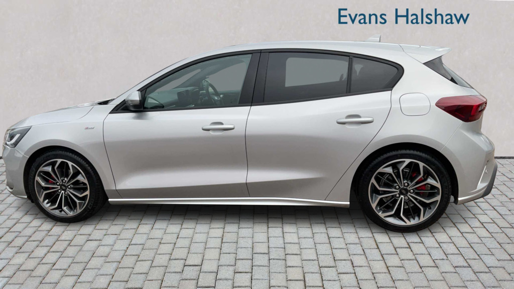 Ford Focus 1.0 Ecoboost Hybrid Mhev St-line X 2025 DA75VKD Silver #3