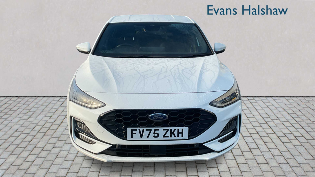 Ford Focus 1.0 Ecoboost Hybrid Mhev St-line X 2025 FV75ZKH White #4