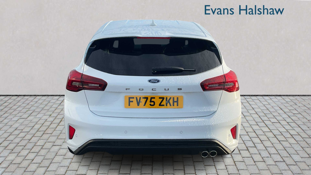 Ford Focus 1.0 Ecoboost Hybrid Mhev St-line X 2025 FV75ZKH White #5