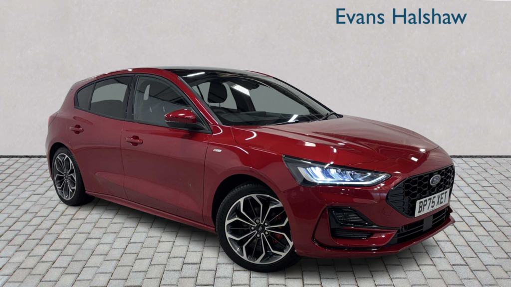 Ford Focus 1.0 Ecoboost Hybrid Mhev 155 St-line X 20 Red