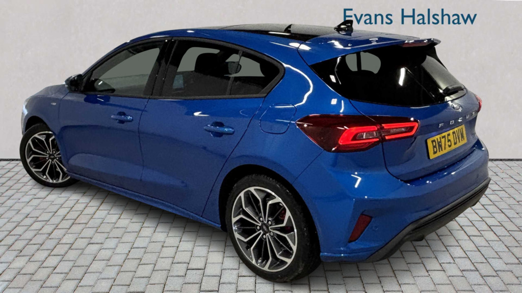 Ford Focus 1.0 Ecoboost Hybrid Mhev 155 St-line X 20 BW75DVM Blue #2