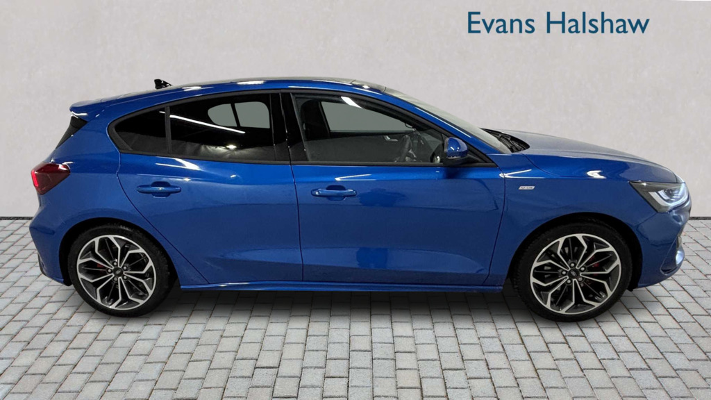 Ford Focus 1.0 Ecoboost Hybrid Mhev 155 St-line X 20 BW75DVM Blue #3