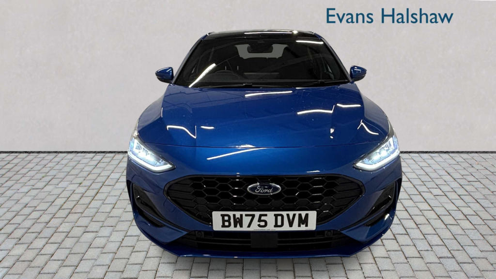 Ford Focus 1.0 Ecoboost Hybrid Mhev 155 St-line X 20 BW75DVM Blue #4
