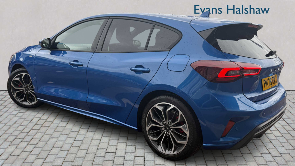 Ford Focus 1.0 Ecoboost Hybrid Mhev 155 St-line X 20 PF75RXJ Blue #2