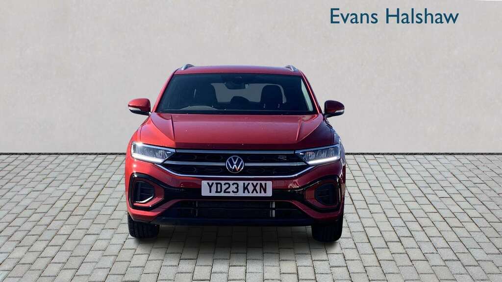 Volkswagen T-Roc 1.5 Tsi R-line Dsg 2023 YD23KXN Red #5