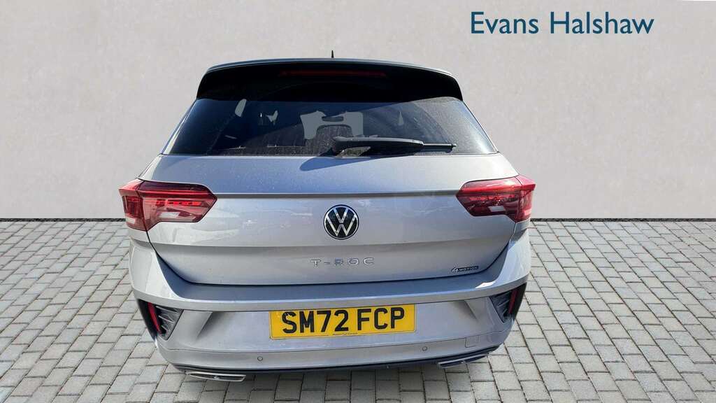 Volkswagen T-Roc 2.0 Tsi 4Motion R-line Dsg 2023 Silver #3