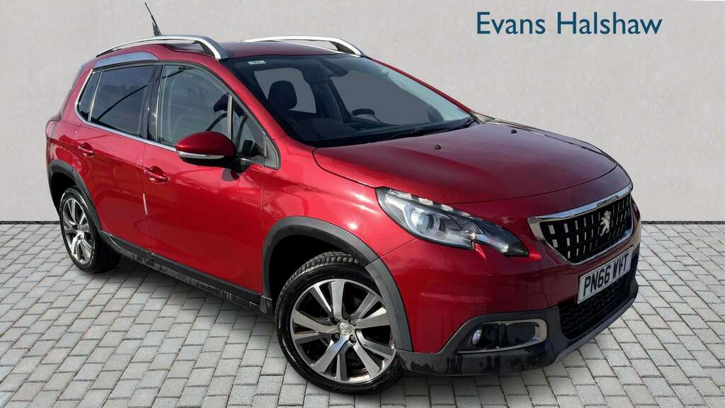 Peugeot 2008 1.2 Puretech 110 Allure Eat6 2017 PN66WVT Red #5