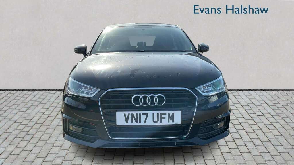 Audi A1 1.4 Tfsi S Line 2017 VN17UFM Black #4