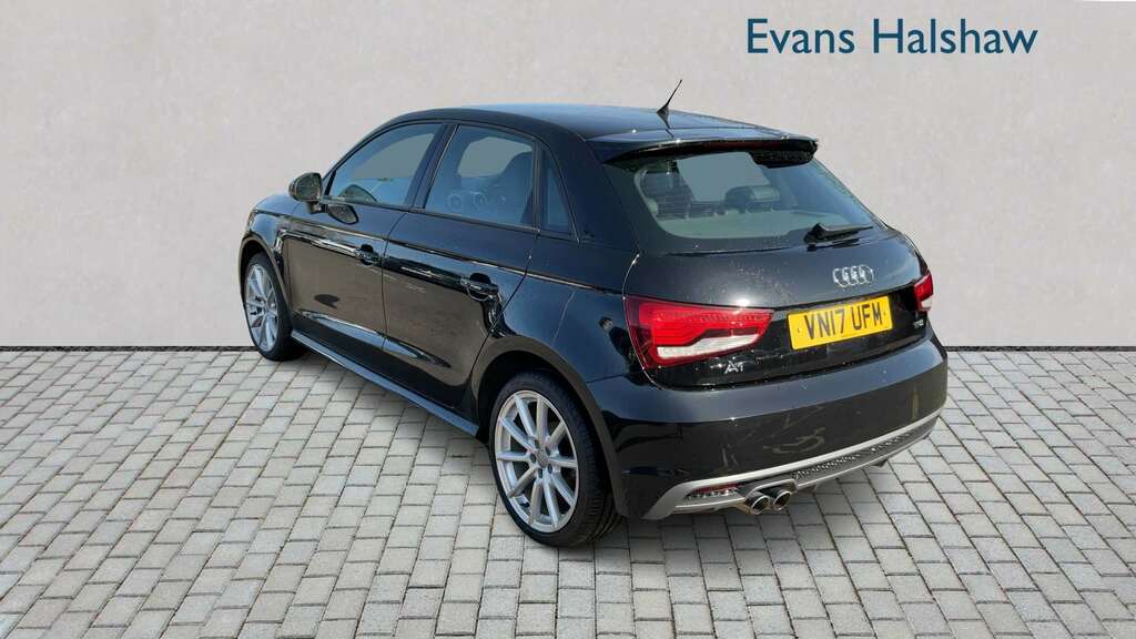 Audi A1 1.4 Tfsi S Line 2017 VN17UFM Black #2