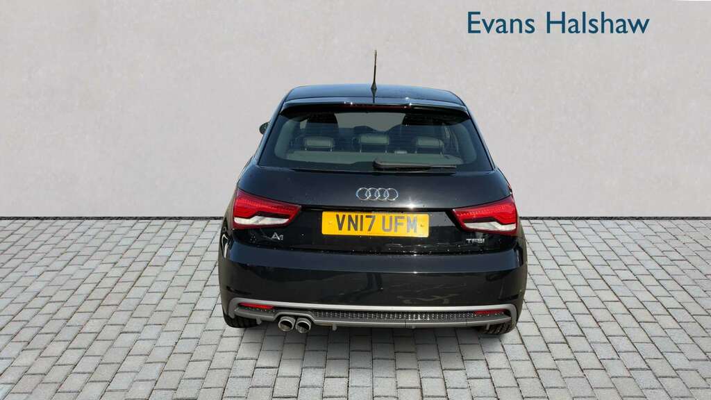 Audi A1 1.4 Tfsi S Line 2017 VN17UFM Black #5
