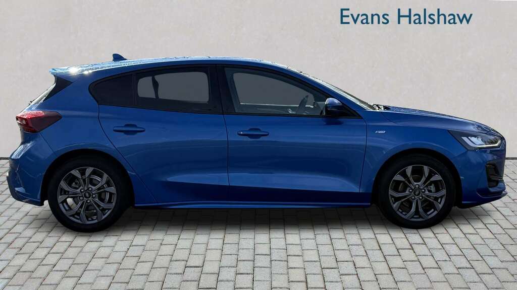 Ford Focus 1.0 Ecoboost Hybrid Mhev 155 St-line Edition 2 SE23VHX Blue #4