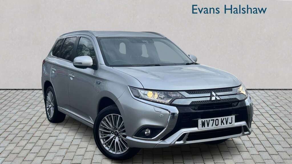 Mitsubishi Outlander 2.4 Phev Dynamic Safety 2020 WV70KVJ Silver