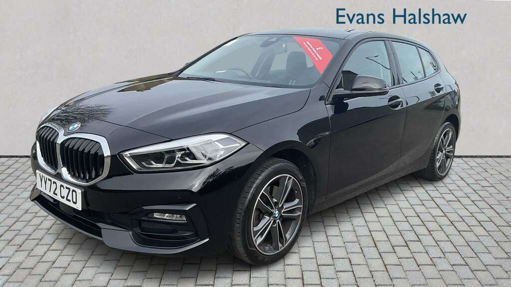 BMW 1 Series 118I 136 Sport Live Cockpit Professional 2 YY72CZO Black #3