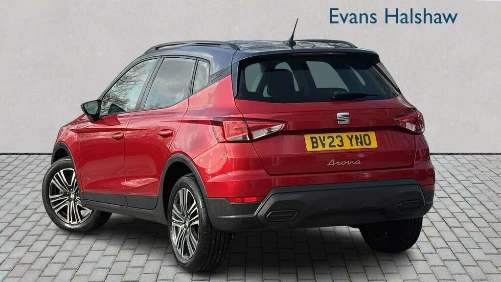 Seat Arona 1.0 Tsi Se Edition 2023 BV23YNO Red #2
