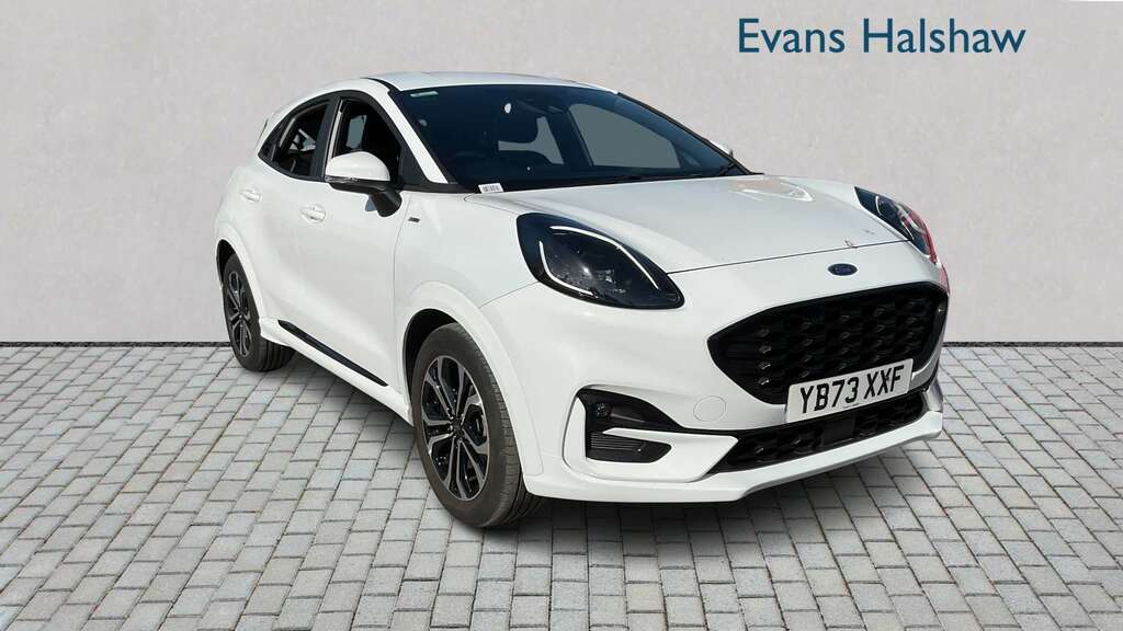 Ford Puma 1.0 Ecoboost Hybrid Mhev St-line 2023 White