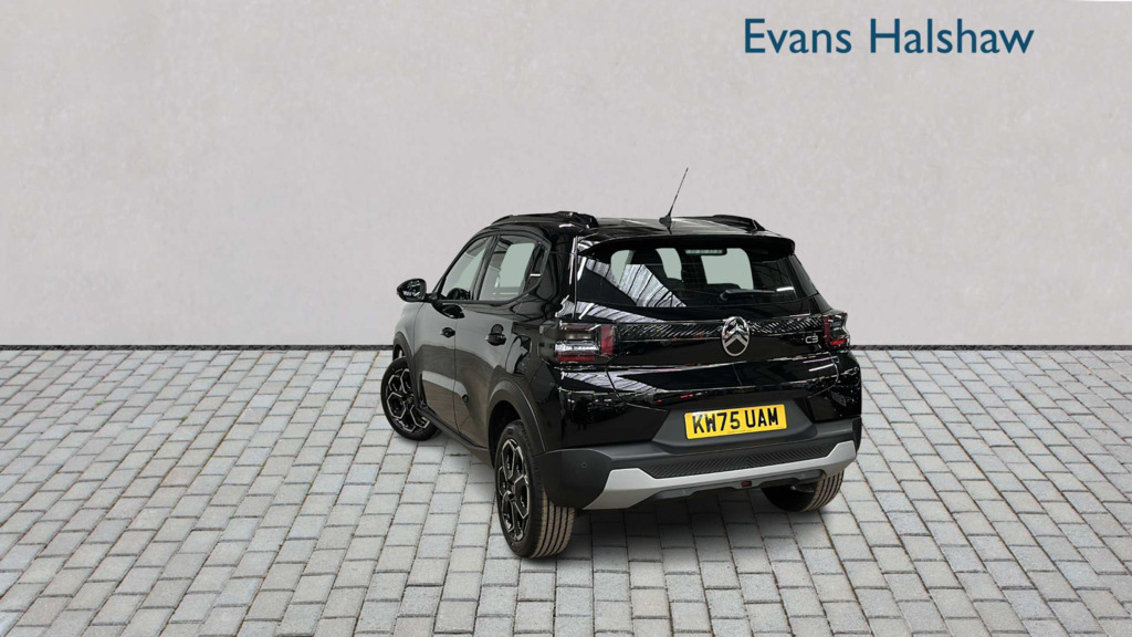 Citroen C3 1.2 Hybrid 110 Plus E-dcs6 2025 KW75UAM Black #2