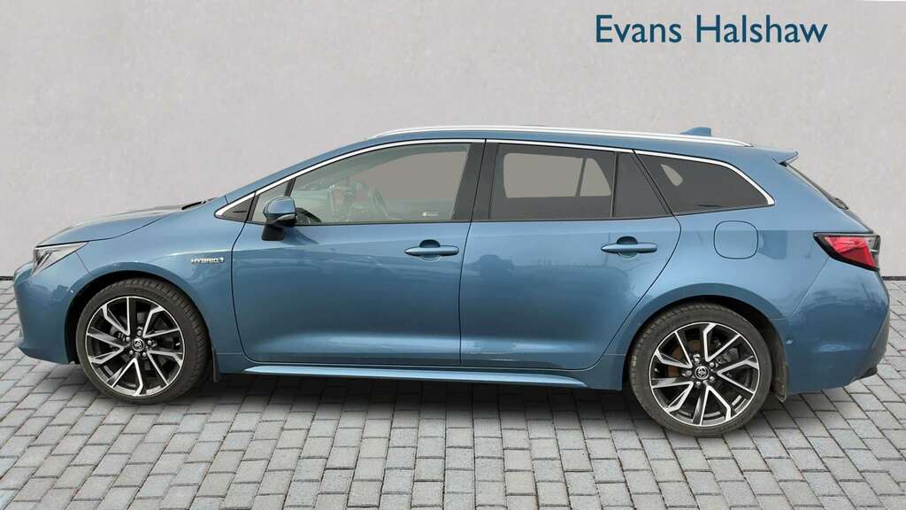 Toyota Corolla 2.0 Vvt-i Hybrid Excel Cvt 2021 RO21BHJ Blue #6