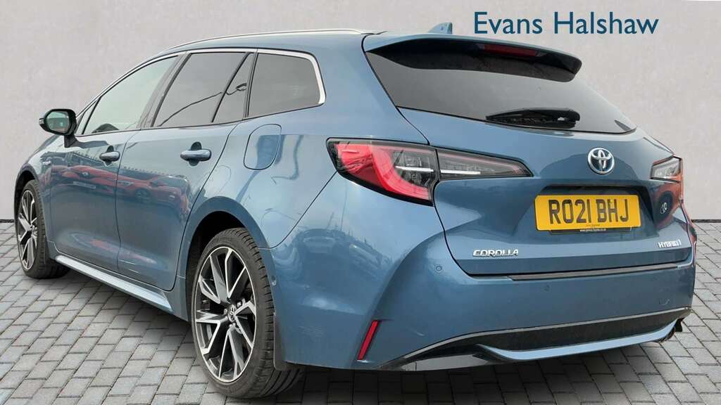 Toyota Corolla 2.0 Vvt-i Hybrid Excel Cvt 2021 RO21BHJ Blue #2