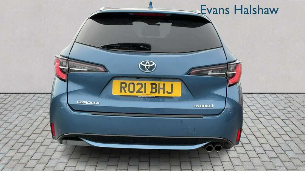 Toyota Corolla 2.0 Vvt-i Hybrid Excel Cvt 2021 RO21BHJ Blue #5