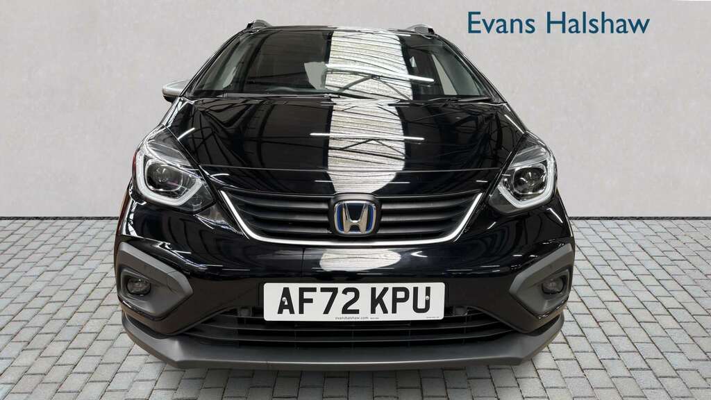 Honda Jazz 1.5 I-mmd Hybrid Crosstar Ex Ecvt 2023 AF72KPU Black #4