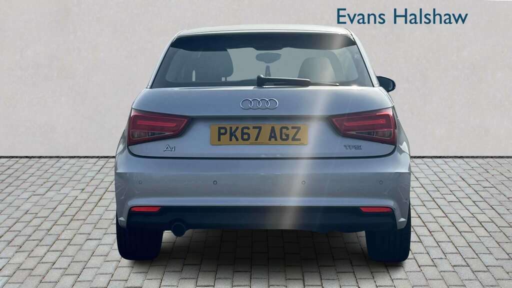 Audi A1 1.0 Tfsi Sport 2017 PK67AGZ Silver #2