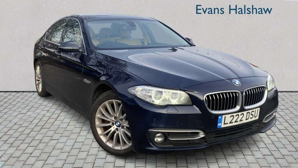 BMW 5 Series 520D 190 Luxury Step 2016 Blue