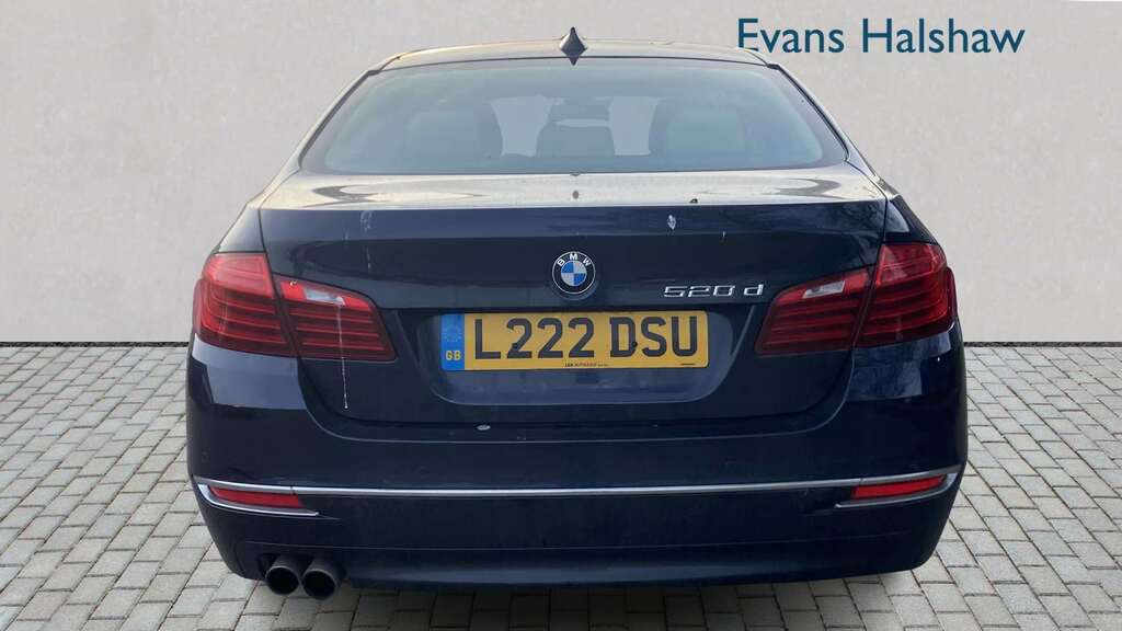 BMW 5 Series 520D 190 Luxury Step 2016 FM16WCA Blue #4