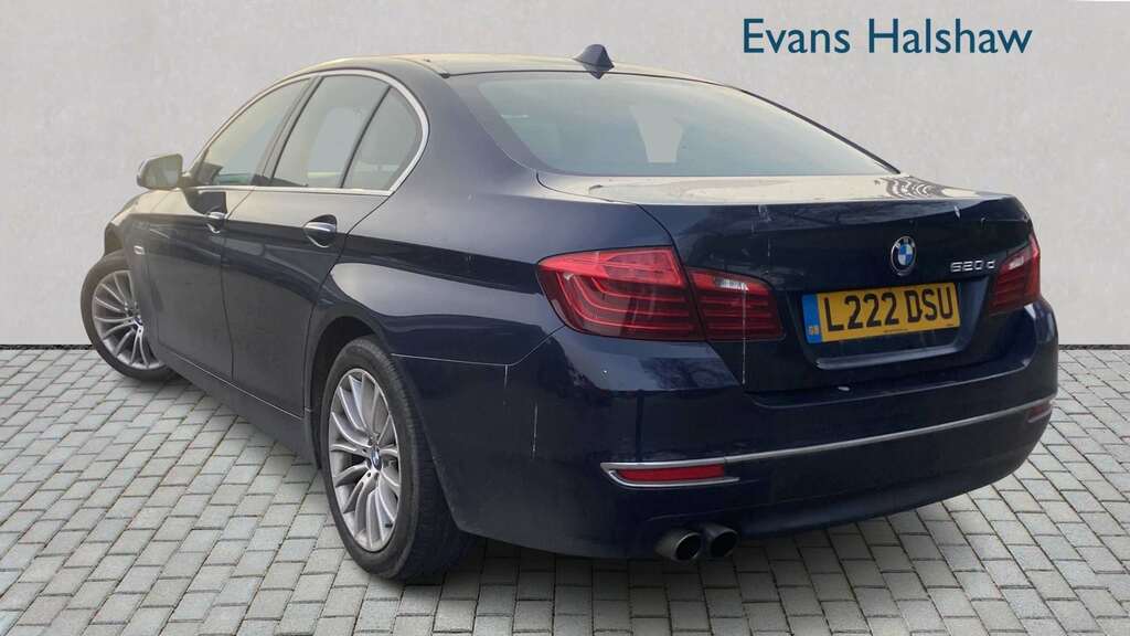 BMW 5 Series 520D 190 Luxury Step 2016 FM16WCA Blue #2