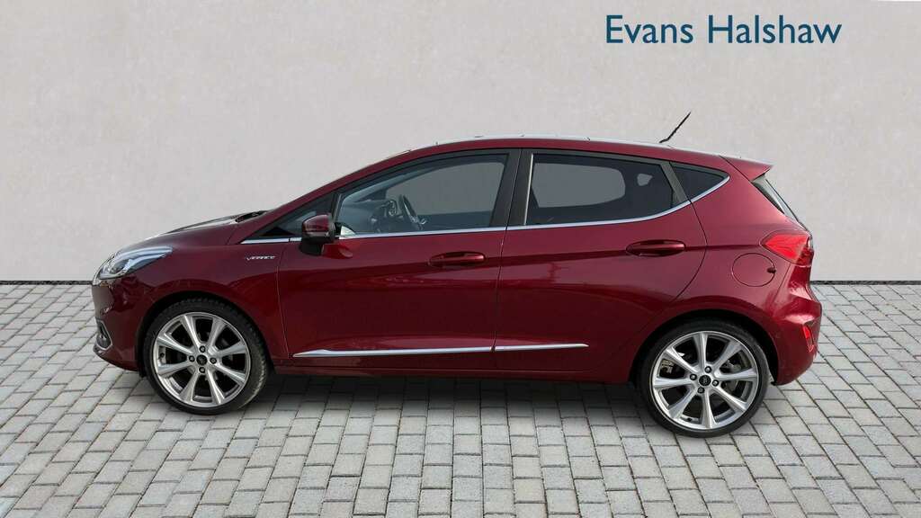 Ford Fiesta 1.0 Ecoboost 140 2018 ML68FMP Red #3