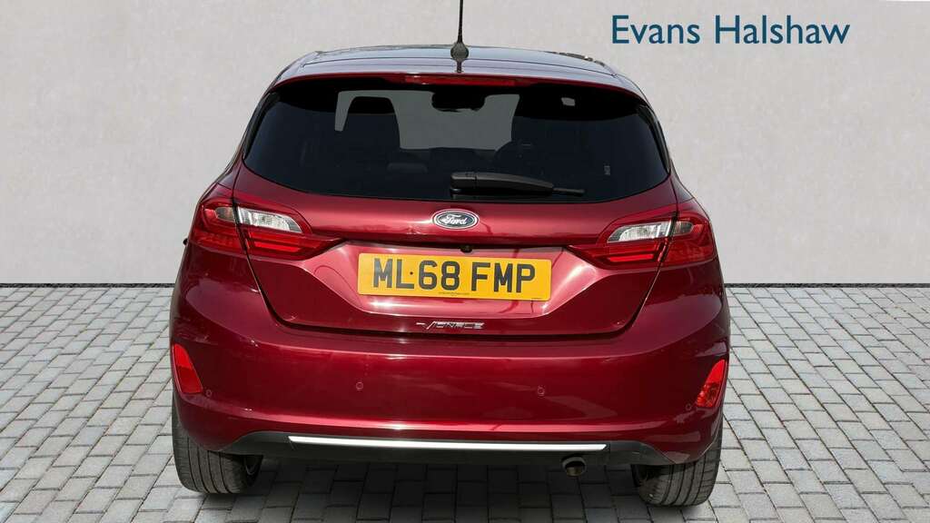 Ford Fiesta 1.0 Ecoboost 140 2018 ML68FMP Red #5