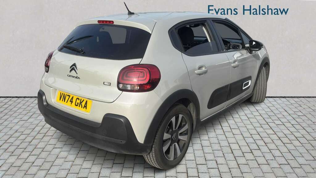 Citroen C3 1.2 Puretech 110 Plus Eat6 2024 VN74GKA Grey #3
