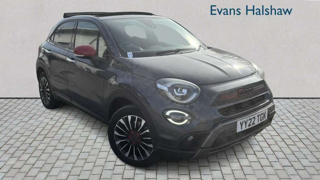 Fiat 500X 1.5 Hybrid 48V Red Ddct 2022 Grey