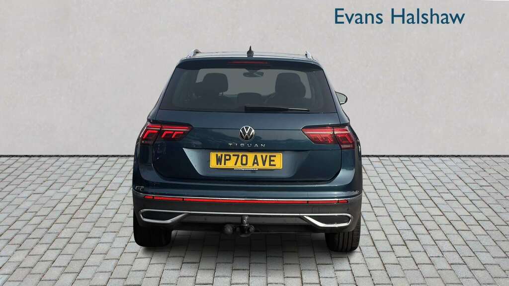 Volkswagen Tiguan 1.5 Tsi 150 Elegance Dsg 2021 WP70AVE Blue #4