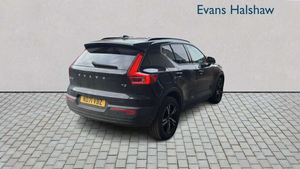 Volvo XC40 1.5 T3 163 R Design Geartronic 2021 ND71VBZ Black #4