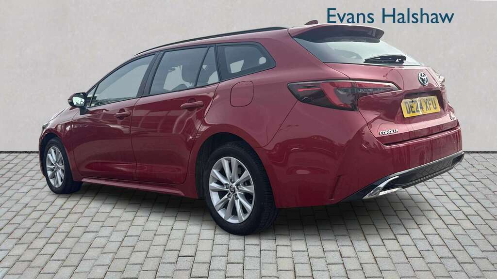 Toyota Corolla 1.8 Hybrid Icon Cvt 2024 DE24XFU Red #2