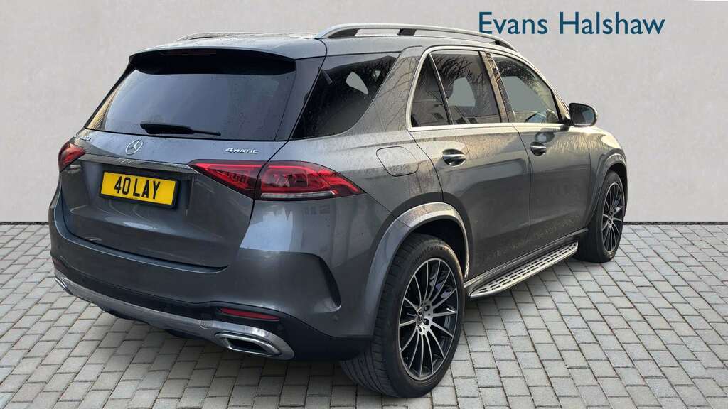 Mercedes-Benz GLE Class 400D 4Matic Amg Line Prem 9G-tronic 7 St 202 KR72NYC Grey #3